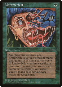 Metamorphosis (Italian) - "Metamorfosi" [Rinascimento]