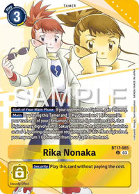Rika Nonaka [BT17-085] (Premium Heroines Set) [Secret Crisis]