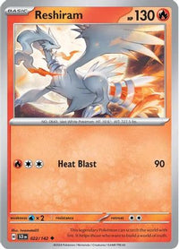 Reshiram 022  SV07 Stellar Crown - Uncommon
