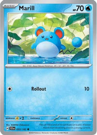 Marill 033  SV07 Stellar Crown - Common