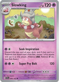Slowking 058  SV07 Stellar Crown - Uncommon