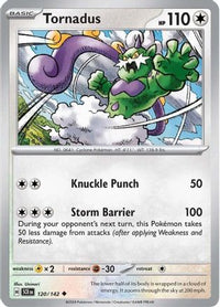 Tornadus 120  SV07 Stellar Crown - Uncommon