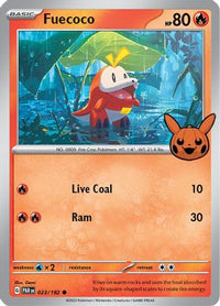 Fuecoco 023  Trick or Trade BOOster Bundle 2024 - Common