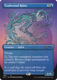 Tradewind Rider (Borderless) [Secret Lair 30th Anniversary Countdown Kit]