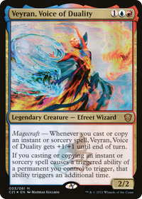 Veyran, Voice of Duality [Commander 2021]