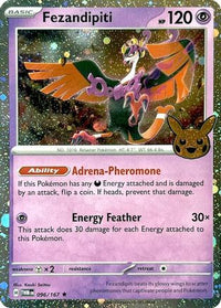 Fezandipiti (Cosmos Holo) 096  - Holofoil Trick or Trade BOOster Bundle 2024 - Holo Rare