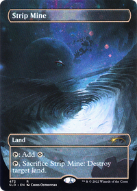 Strip Mine (Galaxy Foil) [Secret Lair Drop Series]