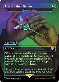 Elessar, the Elfstone - Cloudstone Curio (Serialized) [The Lord of the Rings: Tales of Middle-Earth Commander]