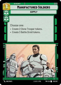 Manufactured Soldiers (102/257) - Twilight of the Republic