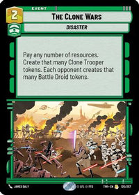 The Clone Wars (125/257) - Twilight of the Republic Foil
