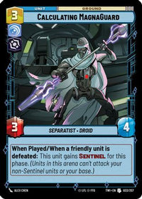 Calculating MagnaGuard (033/257) - Twilight of the Republic