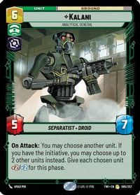 Kalani - Analytical General (085/257) - Twilight of the Republic