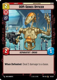 OOM-Series Officer (131/257) - Twilight of the Republic Foil