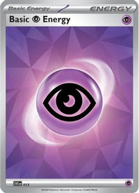 Basic Psychic Energy 013  - Holofoil SVE Scarlet & Violet Energies - Common