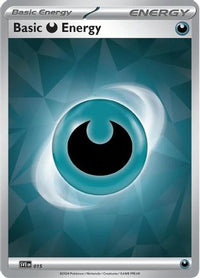 Basic Darkness Energy 015  SVE Scarlet & Violet Energies - Common