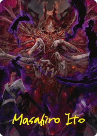 Damnation Art Card (Gold-Stamped Signature) -  (ASDSK-053) - Art Series: Duskmourn: House of Horror
