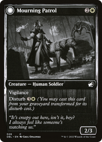 Mourning Patrol // Morning Apparition [Innistrad: Double Feature]