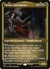 Varina, Lich Queen (Foil Etched) -  Foil (2X2-549) - Double Masters 2022