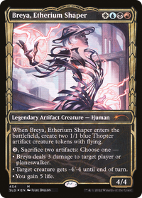 Breya, Etherium Shaper (Showcase Gilded Foil) [Secret Lair Drop Series]
