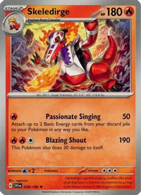 Skeledirge/198  Deck Exclusives - Rare