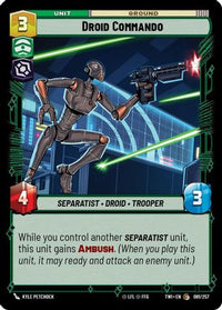 Droid Commando (081/257) - Twilight of the Republic