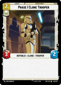 Phase I Clone Trooper (241/257) - Twilight of the Republic Foil
