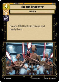On The Doorstep (190/257) - Twilight of the Republic Foil