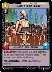 Battle Droid Legion (235/257) - Twilight of the Republic Foil