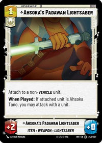 Ahsoka's Padawan Lightsaber (248/257) - Twilight of the Republic