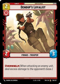 Dendup's Loyalist (159/257) - Twilight of the Republic Foil