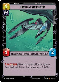 Droid Starfighter (228/257) - Twilight of the Republic