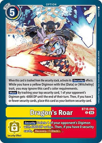 Dragon's Roar [BT18-098] [Release Special Booster Ver.2.0]