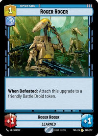 Roger Roger (069/257) - Twilight of the Republic Foil