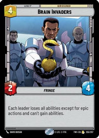 Brain Invaders (255/257) - Twilight of the Republic Foil