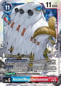 AncientMegatheriummon [BT18-028] [Release Special Booster Ver.2.0 Promos]