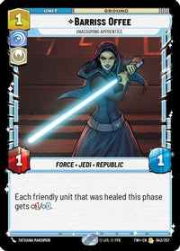 Barriss Offee - Unassuming Apprentice (042/257) - Twilight of the Republic