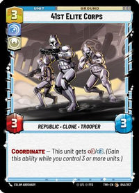 41st Elite Corps (045/257) - Twilight of the Republic Foil