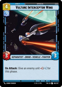 Vulture Interceptor Wing (063/257) - Twilight of the Republic