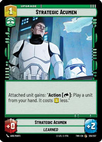Strategic Acumen (120/257) - Twilight of the Republic Foil