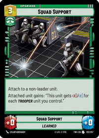 Squad Support (122/257) - Twilight of the Republic Foil