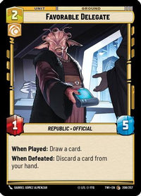 Favorable Delegate (208/257) - Twilight of the Republic