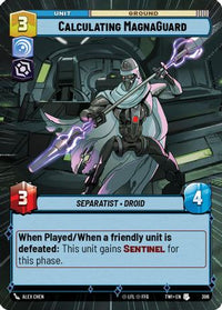 Calculating MagnaGuard (Hyperspace) (306) - Twilight of the Republic Foil