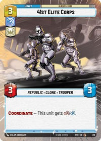 41st Elite Corps (Hyperspace) (318) - Twilight of the Republic Foil