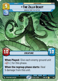 The Zillo Beast - Awoken From The Depths (Hyperspace) (340) - Twilight of the Republic Foil