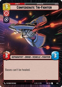 Confederate Tri-Fighter (Hyperspace) (400) - Twilight of the Republic