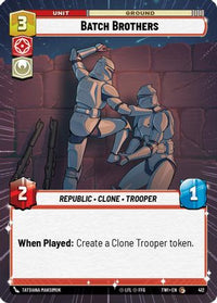 Batch Brothers (Hyperspace) (412) - Twilight of the Republic Foil