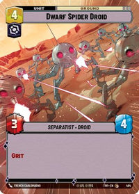 Dwarf Spider Droid (Hyperspace) (494) - Twilight of the Republic Foil