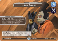 Nute Gunray - Vindictive Viceroy (Showcase) (259) - Twilight of the Republic Foil