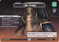 Wat Tambor - Techno Union Foreman (Showcase) (263) - Twilight of the Republic Foil