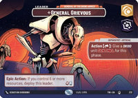 General Grievous - General of the Droid Armies (Showcase) (272) - Twilight of the Republic Foil
